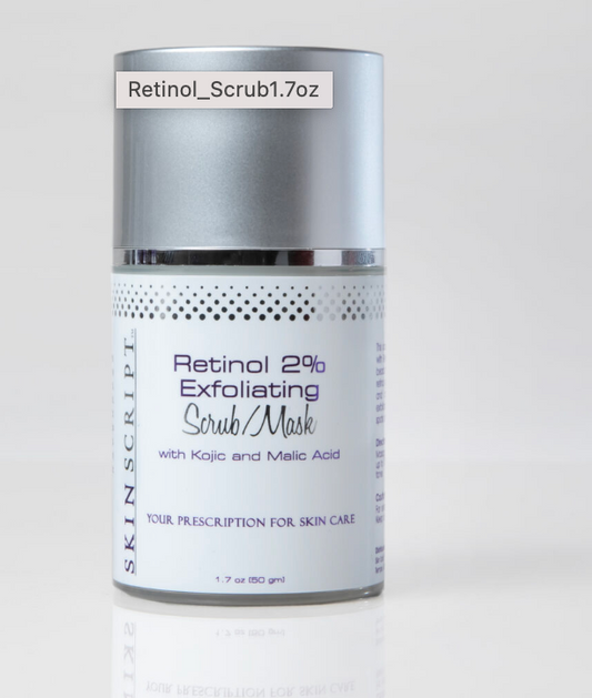 Retinol 2% Exfoliating Scrub/Mask