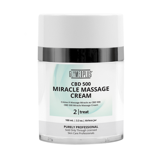 Professional CBD 500 Miracle Massage Cream